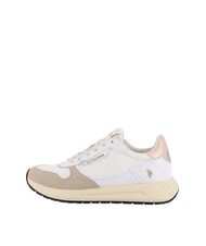 U.S. POLO ASSN. SENEKA Turnschuhe Wei&szlig;-Hellrosa - Damenschuhe - 2