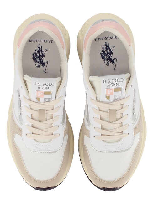 SENEKA Turnschuhe Wei&szlig;-Hellrosa - Damenschuhe