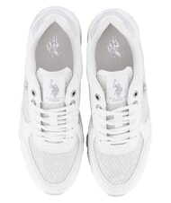 U.S. POLO ASSN. RYTA Turnschuhe silberwei&szlig; - Damenschuhe - 4