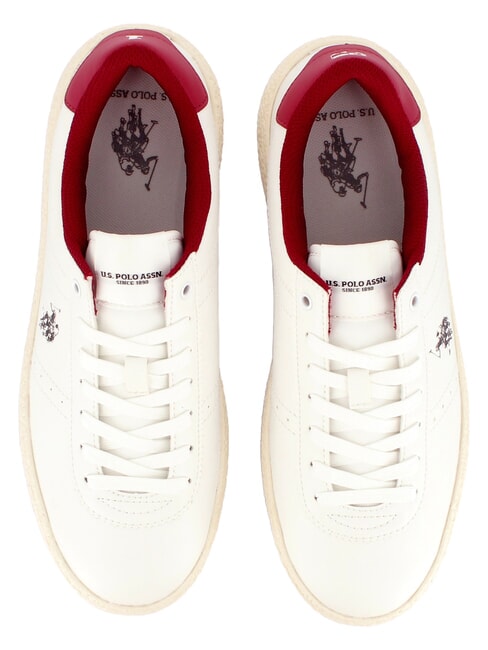 JODIE Turnschuhe wei&szlig;-rot - Herrenschuhe