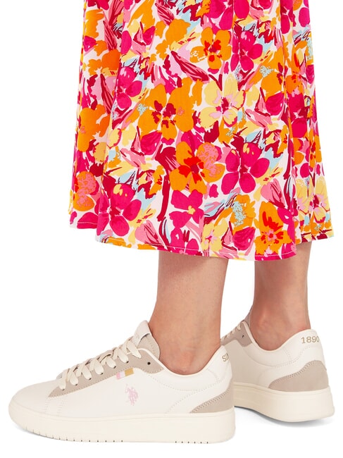KOSMO Damen-Sneaker gebrochenes Wei&szlig;-Rosa - Damenschuhe