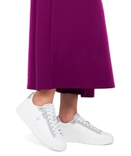 U.S. POLO ASSN. KOSMO Damen-Sneaker Wei&szlig;silber - Damenschuhe - 6