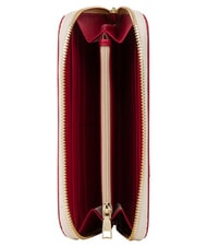 POLLINI HERITAGE Gro&szlig;e Geldb&ouml;rse mit Rei&szlig;verschluss rotes Elfenbein - Brieftaschen Damen - 3