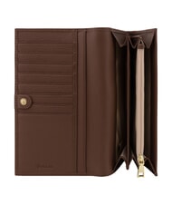 POLLINI HERITAGE Gro&szlig;e Geldb&ouml;rse mit Kartenhalter braunes Elfenbein - Brieftaschen Damen - 3