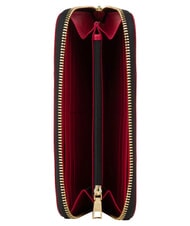 POLLINI HERITAGE Gro&szlig;e Geldb&ouml;rse mit Rei&szlig;verschluss schwarz rot - Brieftaschen Damen - 3