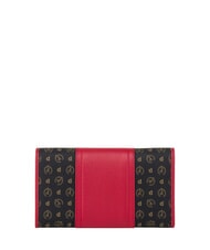 POLLINI HERITAGE Gro&szlig;e Geldb&ouml;rse mit Kartenhalter schwarz rot - Brieftaschen Damen - 2