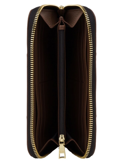 HERITAGE Gro&szlig;e Geldb&ouml;rse mit Rei&szlig;verschluss schwarzbraun - Brieftaschen Damen