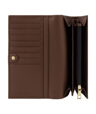 POLLINI HERITAGE Gro&szlig;e Geldb&ouml;rse mit Kartenhalter schwarzbraun - Brieftaschen Damen - 3