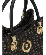 POLLINI HERITAGE Schultertasche mit zwei Henkeln Schwarz - Damentaschen - 6