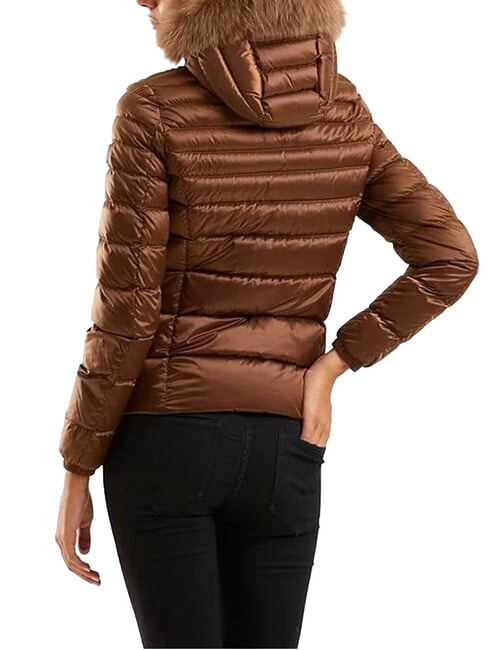 MEAD Daunenjacke mit Kapuze Br&uuml;nette - Daunenjacken f&uuml;r Damen