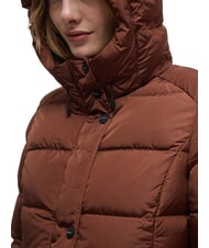 REFRIGIWEAR LADY LONG HUNTER Lange Daunenjacke Kaffee - Daunenjacken f&uuml;r Damen - 3