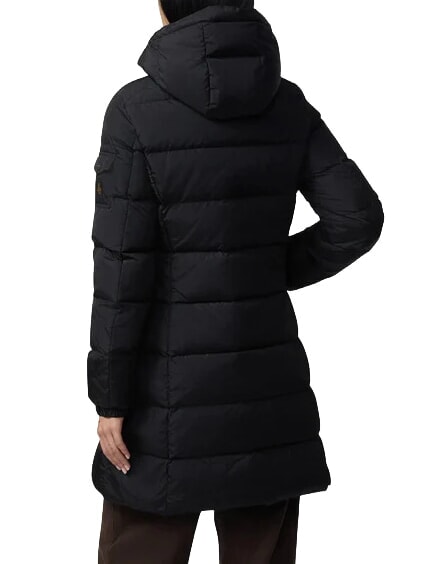 LADY LONG HUNTER Lange Daunenjacke Schwarz - Daunenjacken f&uuml;r Damen