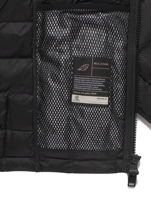 NEW EXPLORER Daunenjacke mit Kapuze Schwarz - Daunenjacken f&uuml;r Herren