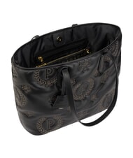 POLLINI HERITAGE Umh&auml;ngetasche mit Kulturbeutel Schwarz - Damentaschen - 4