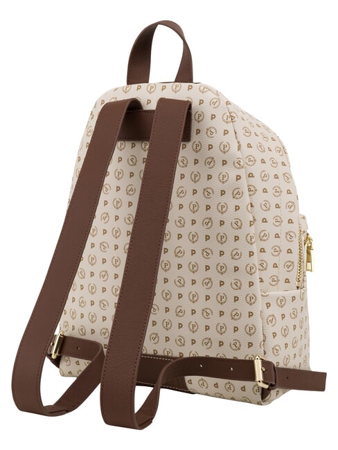HERITAGE Rucksack mit Vordertasche und Schl&uuml;sselring braunes Elfenbein - Damentaschen