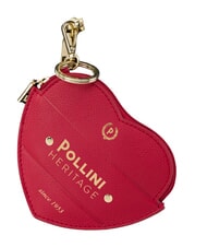 POLLINI HERITAGE Rucksack mit Vordertasche und Schl&uuml;sselring schwarz rot - Damentaschen - 5