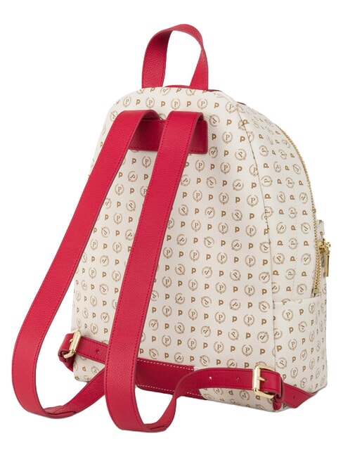HERITAGE Rucksack mit Vordertasche und Schl&uuml;sselring rotes Elfenbein - Damentaschen