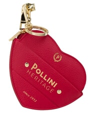 POLLINI HERITAGE Rucksack mit Vordertasche und Schl&uuml;sselring rotes Elfenbein - Damentaschen - 5