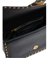 PINKO LOVE ONE SLOUCHY Mini-Schultertasche schwarz-antikgold - Damentaschen - 5
