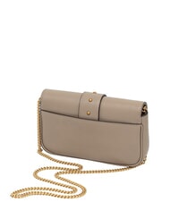 PINKO LOVE POCKET Mini-Schultertasche Seide wei&szlig;-antikgold - Damentaschen - 3