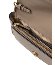 PINKO LOVE POCKET Mini-Schultertasche Seide wei&szlig;-antikgold - Damentaschen - 5