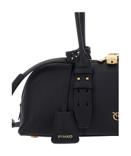 PINKO BOWLING Schultertasche mit Schultergurt schwarz-antikgold - Damentaschen - 3