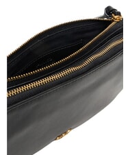 PINKO DOUBLE Schultertasche mit Schultergurt schwarz-antikgold - Damentaschen - 4
