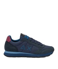SUN68 TOM SOLID Turnschuhe Marineblau/Burgund - Herrenschuhe - 2
