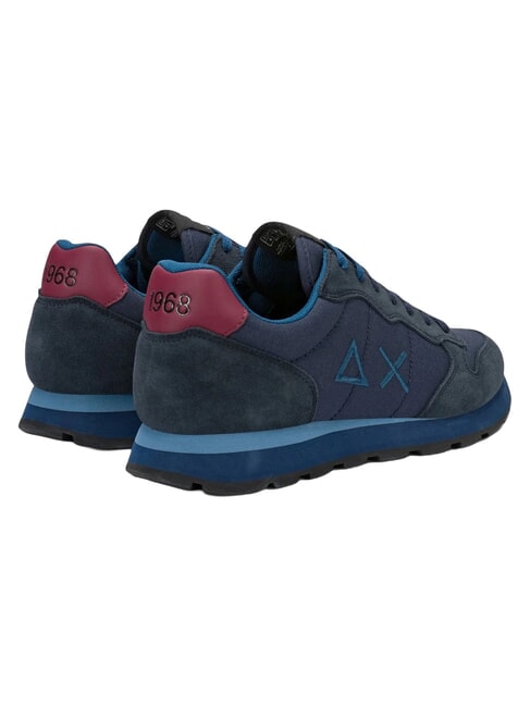 TOM SOLID Turnschuhe Marineblau/Burgund - Herrenschuhe