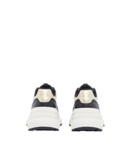 ARMANI EXCHANGE NIKY Turnschuhe Schwarz + Hellgold - Damenschuhe - 3