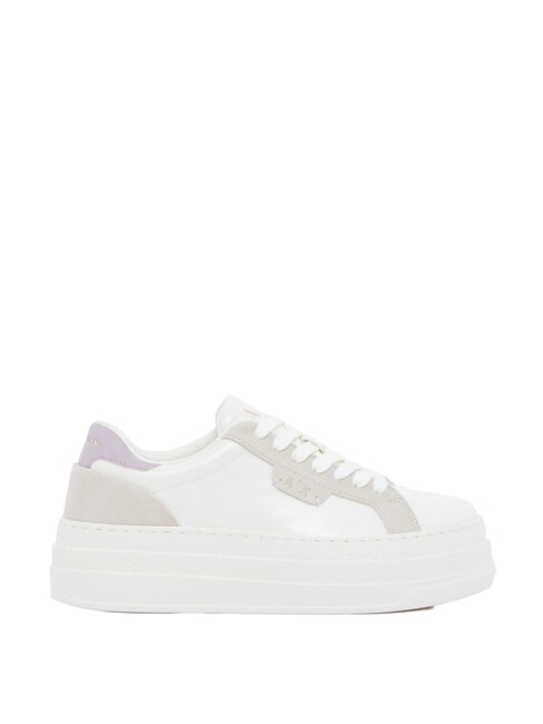 JANE High-Sohle-Sneaker Cremewei&szlig; + Ballett - Damenschuhe