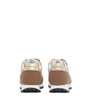 ARMANI EXCHANGE DROP MICROSUEDE Sneaker mit seitlichem Logo Puppen + Drehbuch - Damenschuhe - 3
