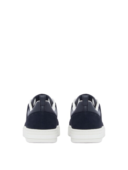 LONDON Ledersneakers Tiefblau - Herrenschuhe