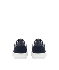 ARMANI EXCHANGE LONDON Ledersneakers Tiefblau - Herrenschuhe - 3