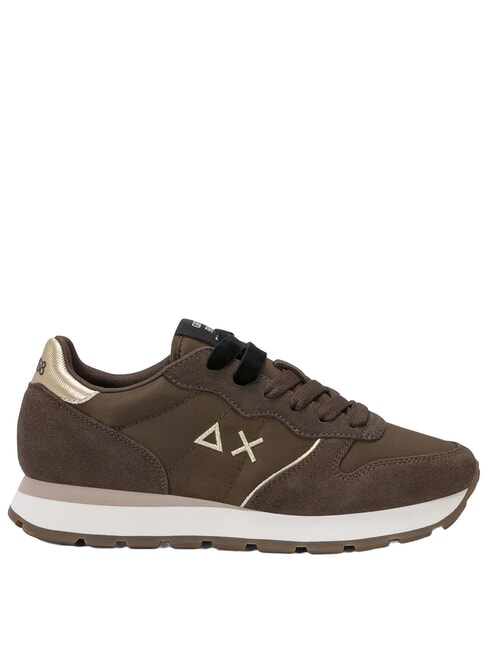 ALLY SILVER GOLD Turnschuhe Braun - Damenschuhe