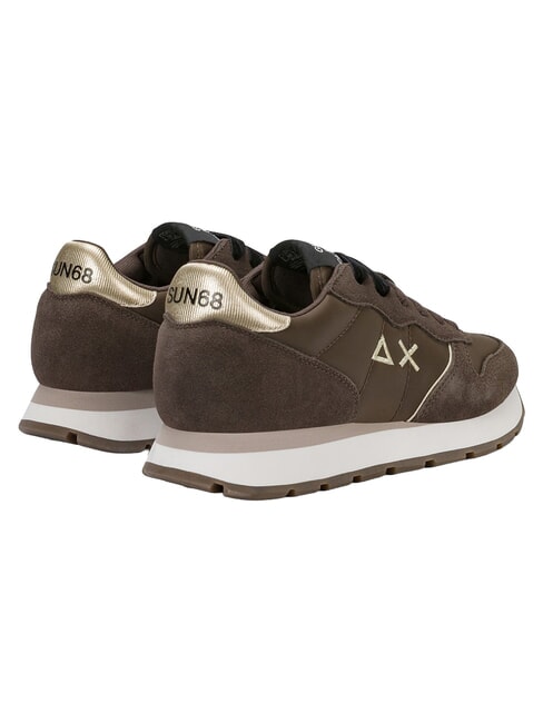 ALLY SILVER GOLD Turnschuhe Braun - Damenschuhe