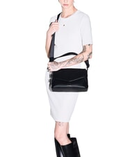 ARMANI EXCHANGE ISABEL Schultertasche mit Schultergurt Schwarz - Damentaschen - 2