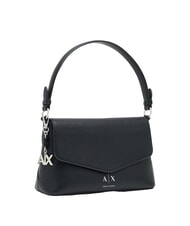 ARMANI EXCHANGE ISABEL Schultertasche mit Schultergurt Schwarz - Damentaschen - 3