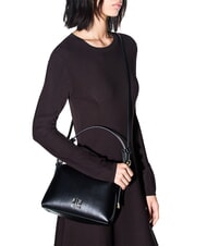 ARMANI EXCHANGE HELENE Schultertasche mit Schultergurt Schwarz - Damentaschen - 2