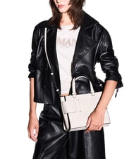 ARMANI EXCHANGE SUSIE Mini-Handtasche mit Schultergurt Skript - Damentaschen - 2
