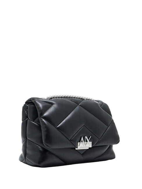 VICKY Schultertasche / Umh&auml;ngetasche Schwarz - Damentaschen