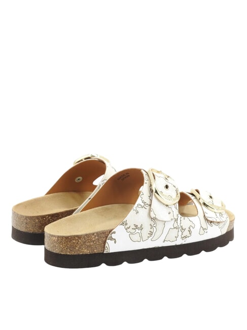 GEO Strandpantoffeln Wei&szlig; - Damenschuhe