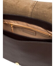GIANNI CHIARINI HELENA ROUND Schultertasche aus Leder mit Schulterriemen ausgedr&uuml;ckt - Damentaschen - 5