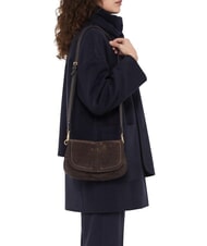 GIANNI CHIARINI HELENA ROUND Schultertasche aus Leder Mokka - Damentaschen - 2
