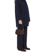 GIANNI CHIARINI HELENA ROUND Schultertasche aus Leder Mokka - Damentaschen - 6