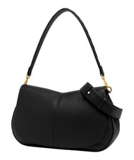 GIANNI CHIARINI HELENA ROUND Schultertasche aus Leder mit Schulterriemen Schwarz - Damentaschen - 3