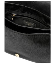 GIANNI CHIARINI HELENA ROUND Schultertasche aus Leder mit Schulterriemen Schwarz - Damentaschen - 4