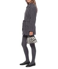 GIANNI CHIARINI ALIFA Lederhandtasche mit Schulterriemen schwarz-wei&szlig;es Zebra - Damentaschen - 2