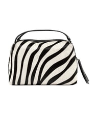 GIANNI CHIARINI ALIFA Lederhandtasche mit Schulterriemen schwarz-wei&szlig;es Zebra - Damentaschen - 3