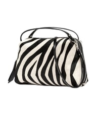 GIANNI CHIARINI ALIFA Lederhandtasche mit Schulterriemen schwarz-wei&szlig;es Zebra - Damentaschen - 4